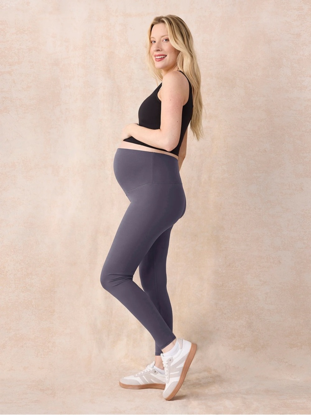 Motherhood Maternity gray High-Waist Maternity Leggings